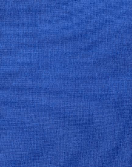 tissu coton bleu