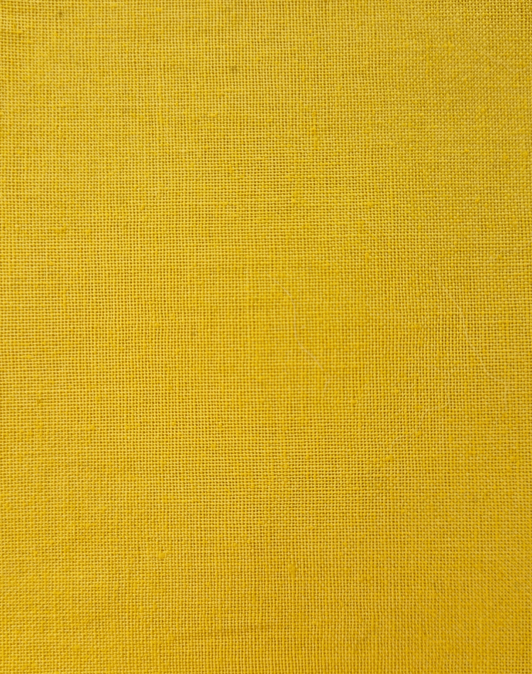 tissu coton jaune