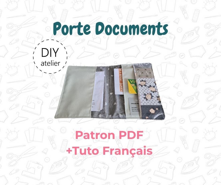 Patron PDF Porte Documents + tuto